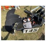 New Unused 2026 Wolverine Auger drive and bit, 12i