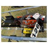 New Unused 2026 Wolverine Skid Steer post driver,
