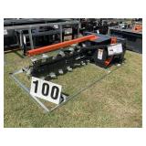 New Unused 2026 Wolverine Skid Steer Trencher atta