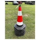 Group 10 of New unused Safety Traffic cones