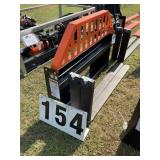 New Unused 2026 Wolverine Skid Steer Pallet Fork F