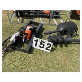 New Unused 2026 Wolverine Auger drive and bit, 12i