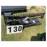 New Unused 2026 Wolverine Skid steer sickle bar mo
