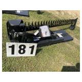 New Unused 2026 Wolverine Skid steer sickle bar mo