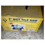 7 IN WET TILE SAW