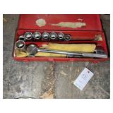 3/4 DRIVE SOCKET SET WITH RATCHET AND SOCKETS