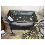 ROLLING METAL FISH FRYER, 26 IN X 14 IN PAN