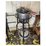 PROPANE BURNER WITH ALUMINUM POT