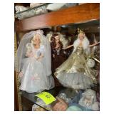 GROUP OF 3 BARBIE DOLLS, 12 IN TALL, LEFT SIDE OF