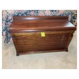CUSTOM BUILT CEDAR CHEST, 42 IN X 15 IN X 25 IN