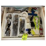 DRAWER WITH MISC FLATWARE GOLD STANDARD STAINLESS