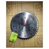 SEARS ROEBUCK METAL SAWBLADE CLOCK
