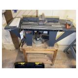 VERMONT AMERICAN ROUTER TABLE WITH PORTER CABLE MO