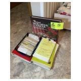 GROUP OF MISC COOK BOOKS, RECIPE CARDS