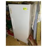 FRIDGIDAIRE, MODEL FFU14F5HWN, UPRIGHT FRIDGE