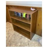 4 TIER BOOKSHELF, 30 IN  X 12 IN 32 IN