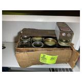 GROUP OF CANNING JARS