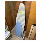 GROUP INCLUDING IRONING BOARDS AND IRON