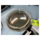 GROUP OF GLASS PIE PLATES