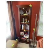 5 TIER WOODEN BOOK CASE, 25 IN X 12 IN X 78 IN, NO