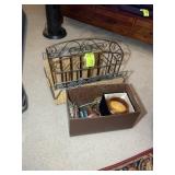 GROUP OF MAGAZINE RACKS