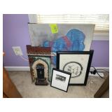 GROUP OF WALL Dï¿½COR, 8 IN X 10 IN UP TO 22 IN X 27