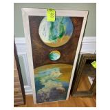 ENCAUSTIC ARTWORK BY CAROLYN GOODRIDGE, TITLED SAG