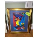 FRAMED AND MATTED PRINT BY JACK PRICE, 19 IN X 24