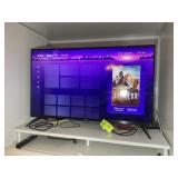 TCL ROKU FLAT SCREEN TV, MODEL 43S525, NO REMOTE