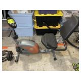 MARCY EXERCISE BIKE, SEATED