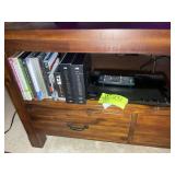 SONY DVD PLAYER AND MISC DVD'S