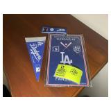 GROUP OF LA DODGERS BASEBALL MEMORABILIA