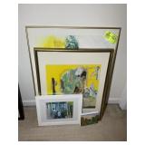 GROUP OF MISC WALL ART, 5 IN X 7 IN UP TO 26 IN X