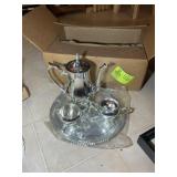 INTERNATIONAL SILVER CO PLATED TEA PITCHER, CREAM