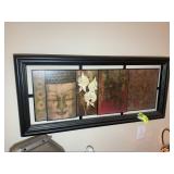 DECORATIVE HANGING WALL ART 42 IN X 19 IN