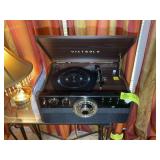 VICTROLA AM/FM STEREO, 7 IN 1 TURNTABLE, VTA370B