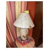 DECORATIVE TABLE LAMP, 29 IN TALL