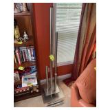 METAL ABSTRACT ART, EXTREMELY HEAVY, 65 IN TALL
