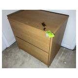 2 DRAWER FILE CABINET, 29 IN X 20 IN X 28 IN, TO B