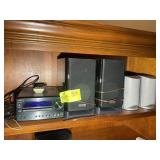 ONKYO STEREO RECEIVER AND SPEAKERS