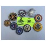 GROUP OF MILITARY CHALLENGE COINS