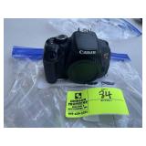 CANON EOS REBEL T4I, NO LENS, BATTERY, NO CHARGER