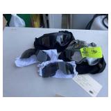 GROUP INCLUDING, TWO PAIR OF ESS SAFETY GOGGLES, B