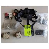 PAIR OF SUREFIRE HL1 SERIES HELMET LIGHT, AND ASSO