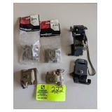 PAIR OF SUREFIRE HL1 SERIES HELMET LIGHT, AND ASSO