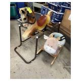 WONDER HORSE SPRING ROCKING HORSE AND SMALL KIDS R
