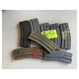 GROUP OF 30 ROUND AR MAGAZINES, 5.56 OR .223 CAL