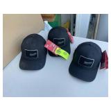 GROUP OF 3 MILWAUKEE SNAP BACK BUMP CAPS