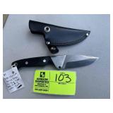 BOKER JERMER DESIGN FULL TANG FIX BLADE KNIFE WITH