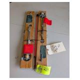 PAIR OF ICE FISHING TIP UPS